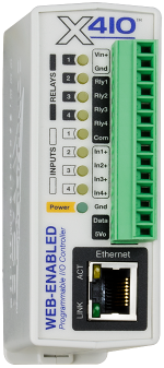 X-410 Web-Enabled Industrial Controller